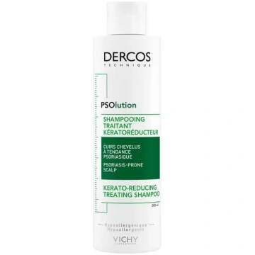 Vichy Dercos Psolution Šampūns Keratolityczny 200m