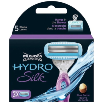 Skuvekļa žiletes Wilkinson Sword Hydro Silk sievie