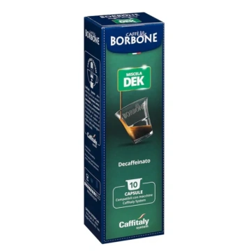 50 Capsule Caffitaly®* - Miscela Dek Caffè Borbone