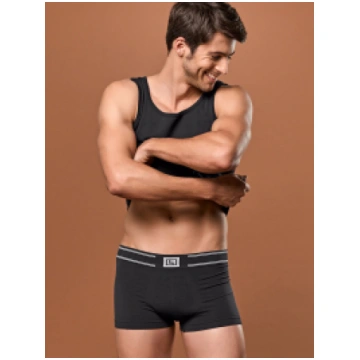 MEN’S SMOOTH BOXERS BLACK