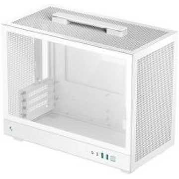 Deepcool Case CH160 PLUS WH White Micro ATX