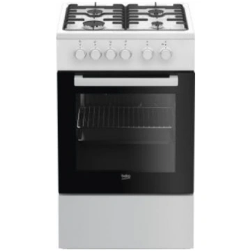 Gāzes-elektriskā plīts fss52020dw BEKO