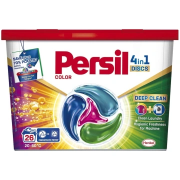 CAPS WASHING PERSIL DISCS COLOR 26PCE 900010180004