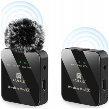Mikrofon Puluz Mikrofon Bezprzewodowy Bluetooth 3,