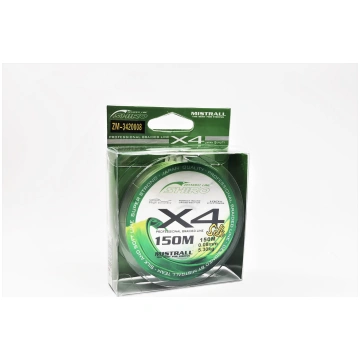 Pītā aukla Mistrall "Shiro Silk" green 150m - 0.08