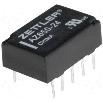 Relay: electromagnetic | DPDT | Ucoil: 24VDC | 0.5