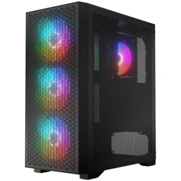 Logic DART PRO ARGB MIDI USB-C PC Case Black AT-DA