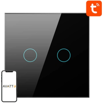 Viedais gaismas slēdzis Avatto ZTS02-EU-B2 ZigBee 