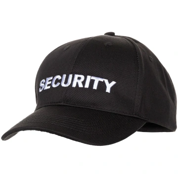 Berretto Americano Security Ricamato 10280A Nero C