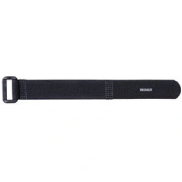 DELTACO Hook and loop fastener cable ties, 20x180m