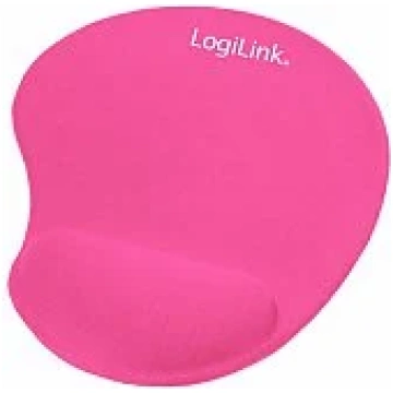 Logilink Mousepad with Silicone Gel Pink peles pal