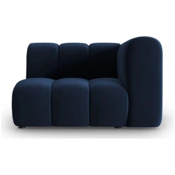 Moduļu dīvāns Micadoni Home Lupine Velvet, zila kr