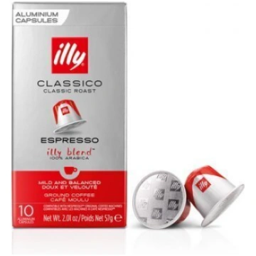 Kafijas kapsulas Illy NESPRESSO, vidēji grauzdētas