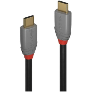 Lindy 1m USB 3.2 Type C to C Cable 20Gbps 5A PD An