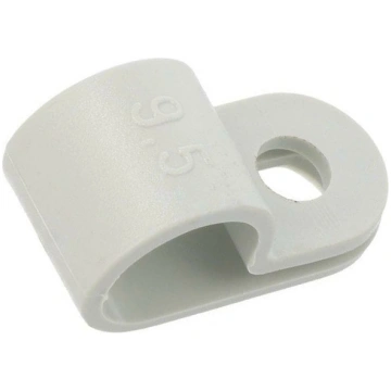 Fixing clamp; Cable P-clips; Øbundle : 9.5mm; W: 1