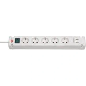 Brennenstuhl Bremounta Steckdosenleiste 5-fach USB