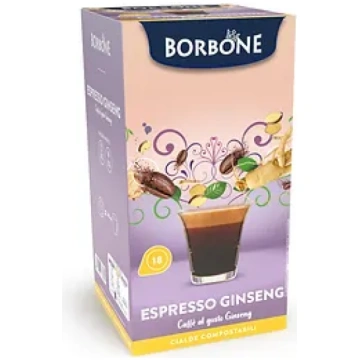 Cialde Ese 44 mm caffè al ginseng Borbone filtro c