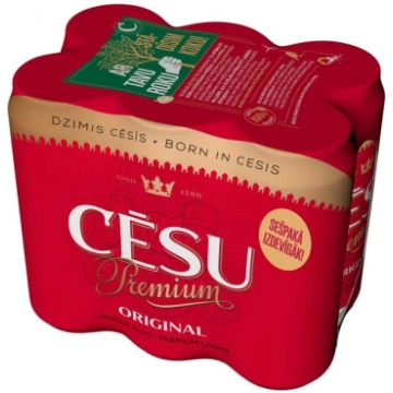 Alus Cēsu Premium 5% skārd