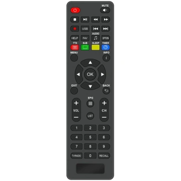 Rezerves tālvadības pults, kas piemērota Tele-Syst