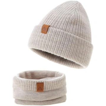 AHAHA Baby Beanie, zēnu adīta ziemas cepure, silta