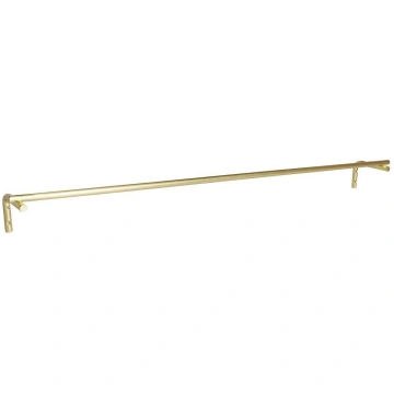 Dvieļu stienis Pieni 74 cm, bronzas krāsas misiņš 