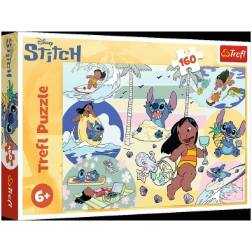 TREFL DISNEY STITCH Puzle Lilo un Stičs, 160 gab