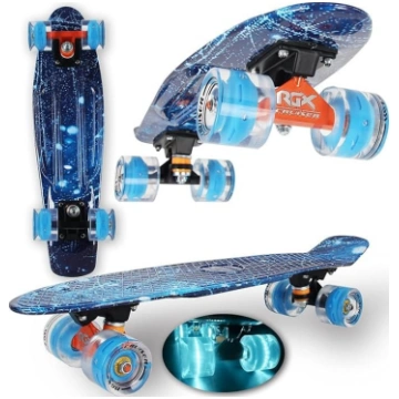 WeLLIFE Skateboard Mini Cruiser Series RGX Skate 2