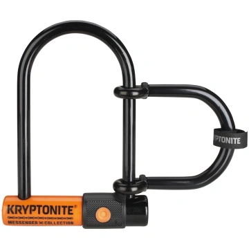 Kryptonite Messenger Mini U-lock with extension ca