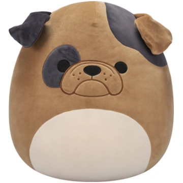 Squishmallows P24 Loafer Bulldog, soft toy, 40cm (