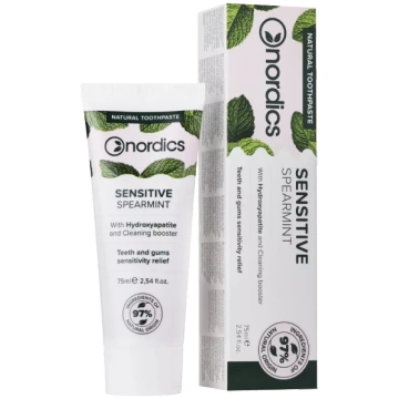 NORDICS Sensitive Spearmint zobu pasta, 75 ml
