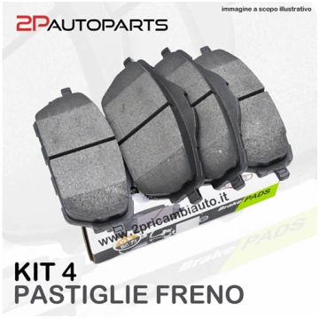 Pastiglie freno Anteriori FORD Fiesta VI SUBARU Ju