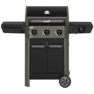 Gāzes grills MUSTANG Augusta 3+1 melns