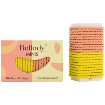Bellody Mini Hair Ties Matu gumijas Orange & Yello