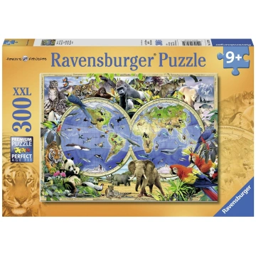 Ravensburger Puzzle 300 pc Pasaules atlants ar dzī