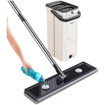 Grīdas tīrīšanas mops ar spaini