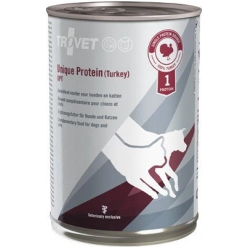 Mitrā kaķu barība Trovet Unique Protein Turkey, tī