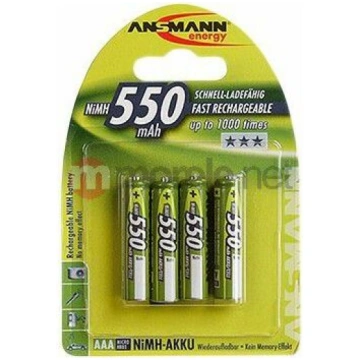 Ansmann MaxE AAA / R03 550mAh 4 | 5030772 | 401367