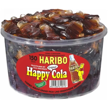 Želejkonfektes HARIBO Happy Cola, 1.2kg (450-23170