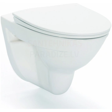 Porsgrund WC piekaramais tualetes pods bez vāka