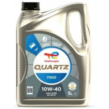 Motoreļļa TOTAL 10W40 QUARTZ 7000 5L. 10w-40