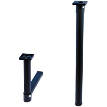 Folding table leg - Black