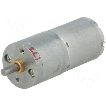 Motor: DC | with gearbox | Medium Power | 12VDC |