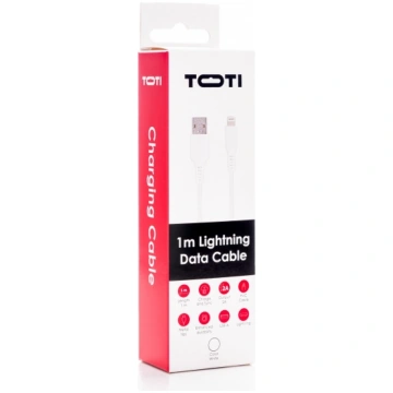 SEEK TOTI USB A to Lightning 1m PVC Data Cable 2A 