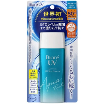 Biore UV Aqua Rich SPF 50+ aizsargājošs, ūdensiztu