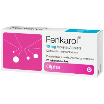 FENKAROL 10mg tabletes N20