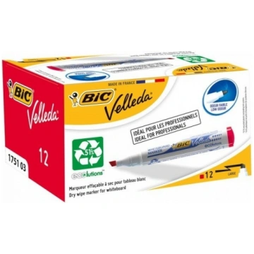 Whiteboard Marker BIC Velleda, 3.7-5.5 mm Chisel t
