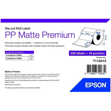 Epson Printer Label White Self-Adhesive Printer La