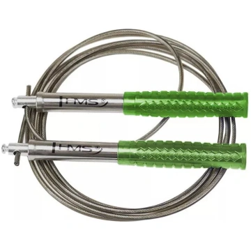 Lecekāja HMS SK55 Green — 300 cm PVC virve, tēraud