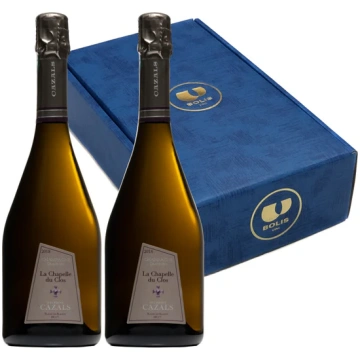 Conf. da 2 bottiglie Champ. LA CHAPELLE DU CLOS Ex