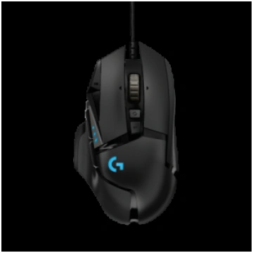 Logitech G502 HERO Wired Gaming pele, USB Type-A, 